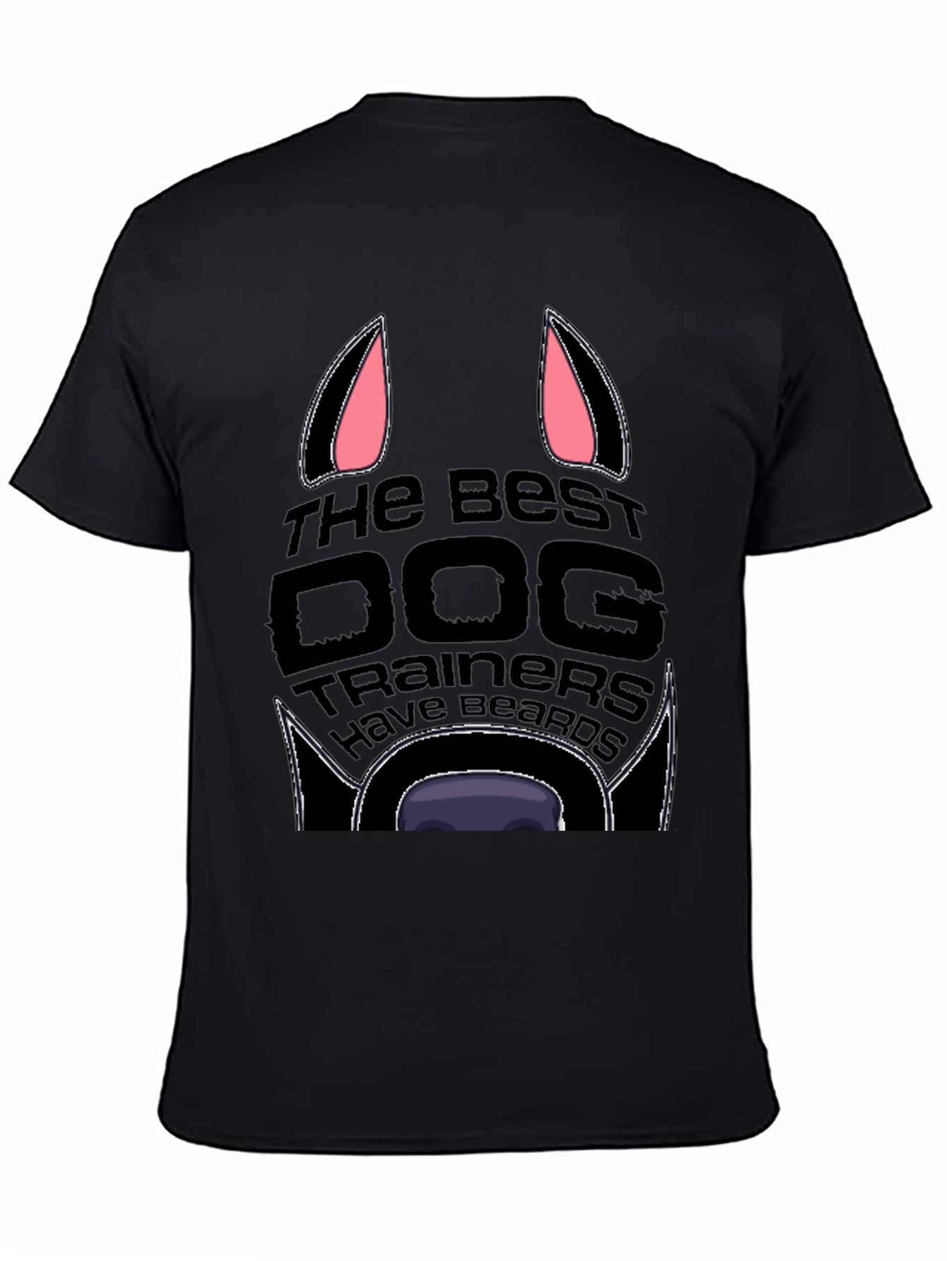 Dog Trainer Beard T-Shirt - Unique Graphic Tee