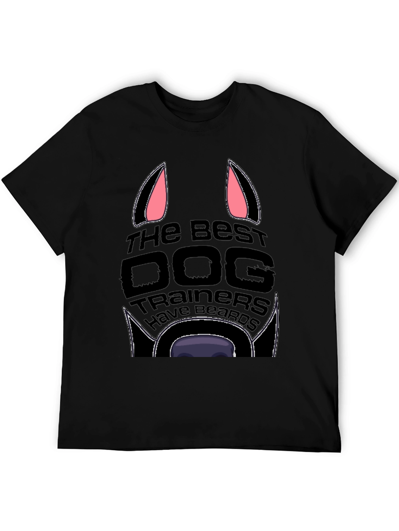 Dog Trainer Beard T-Shirt - Unique Graphic Tee