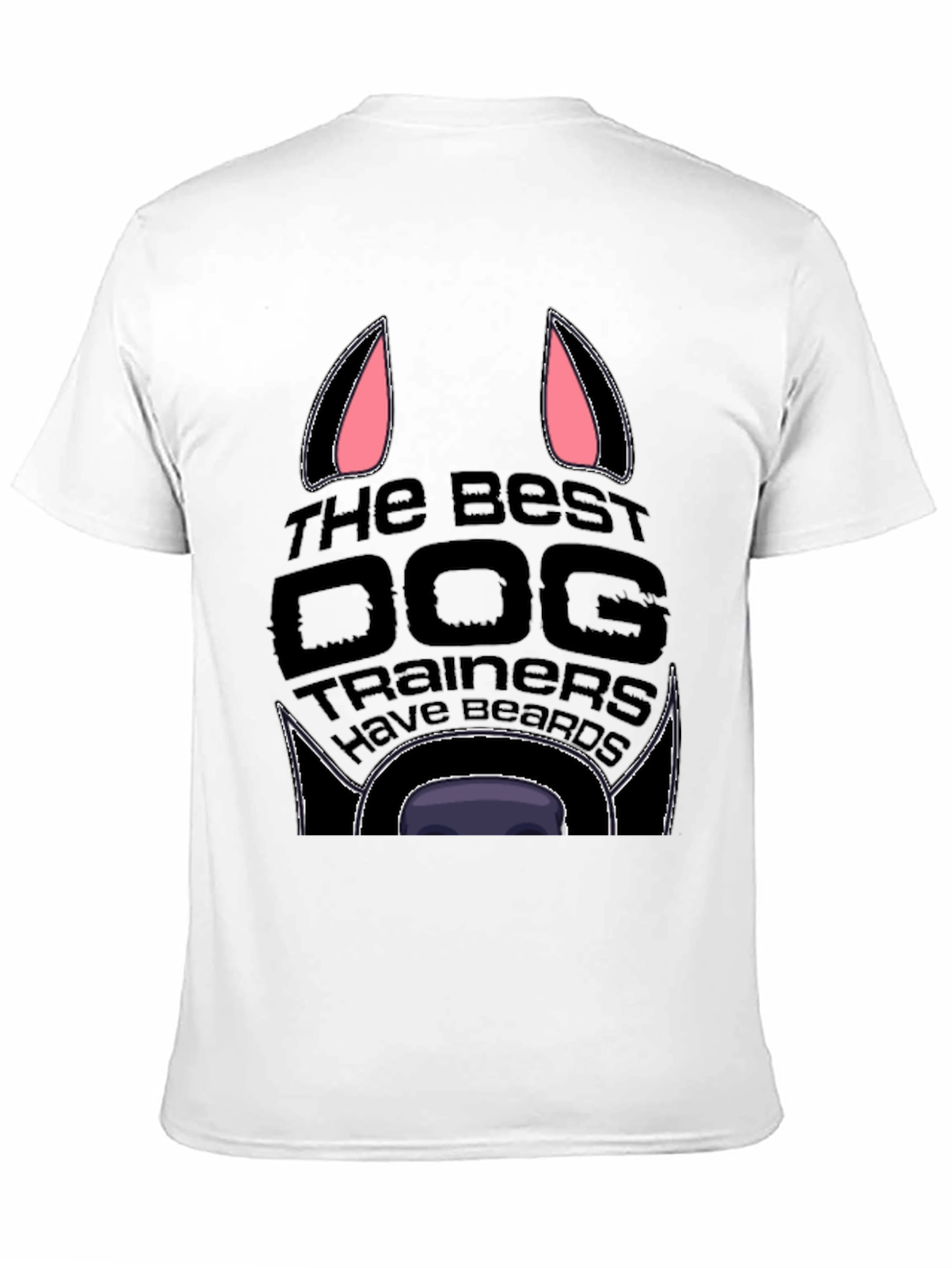 Dog Trainer Beard T-Shirt - Unique Graphic Tee