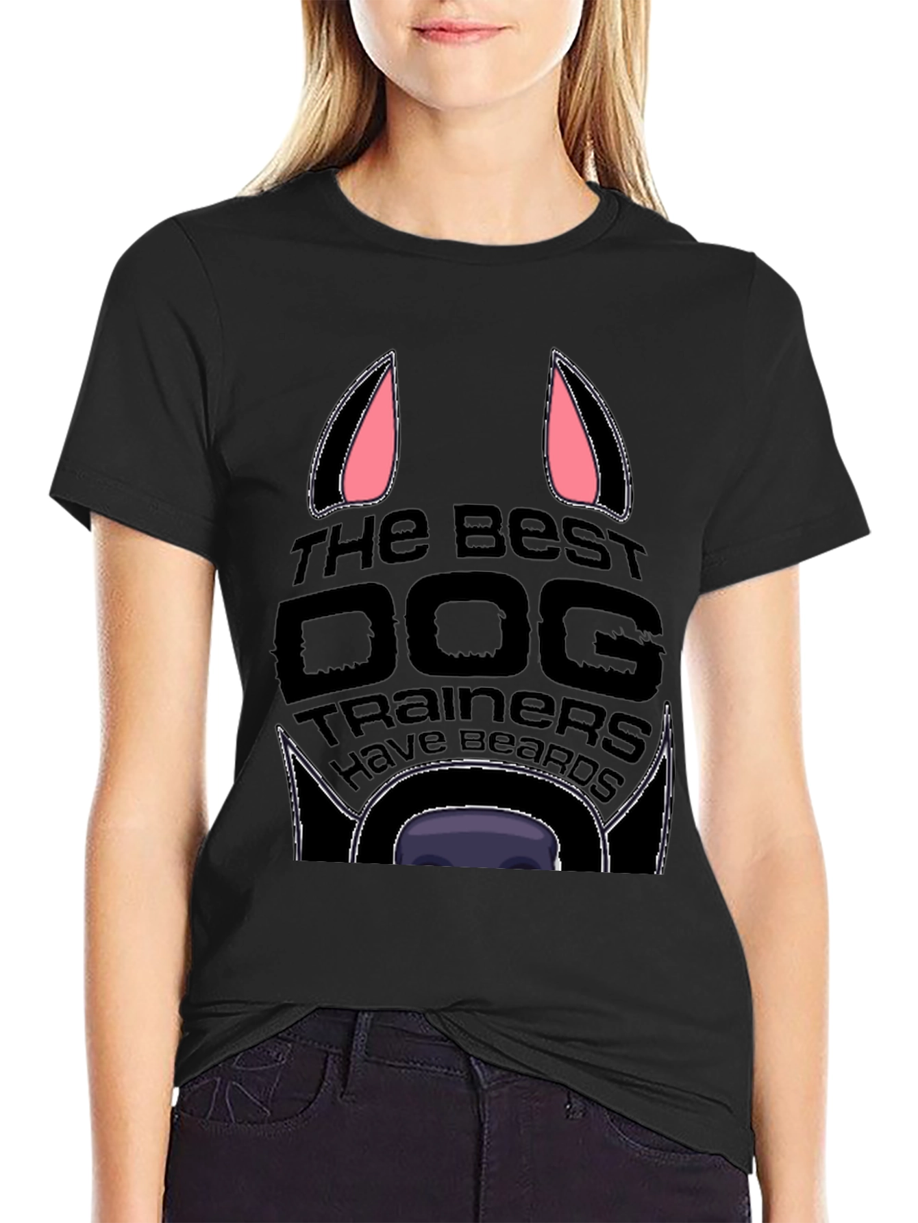 Dog Trainer Beard T-Shirt - Unique Graphic Tee