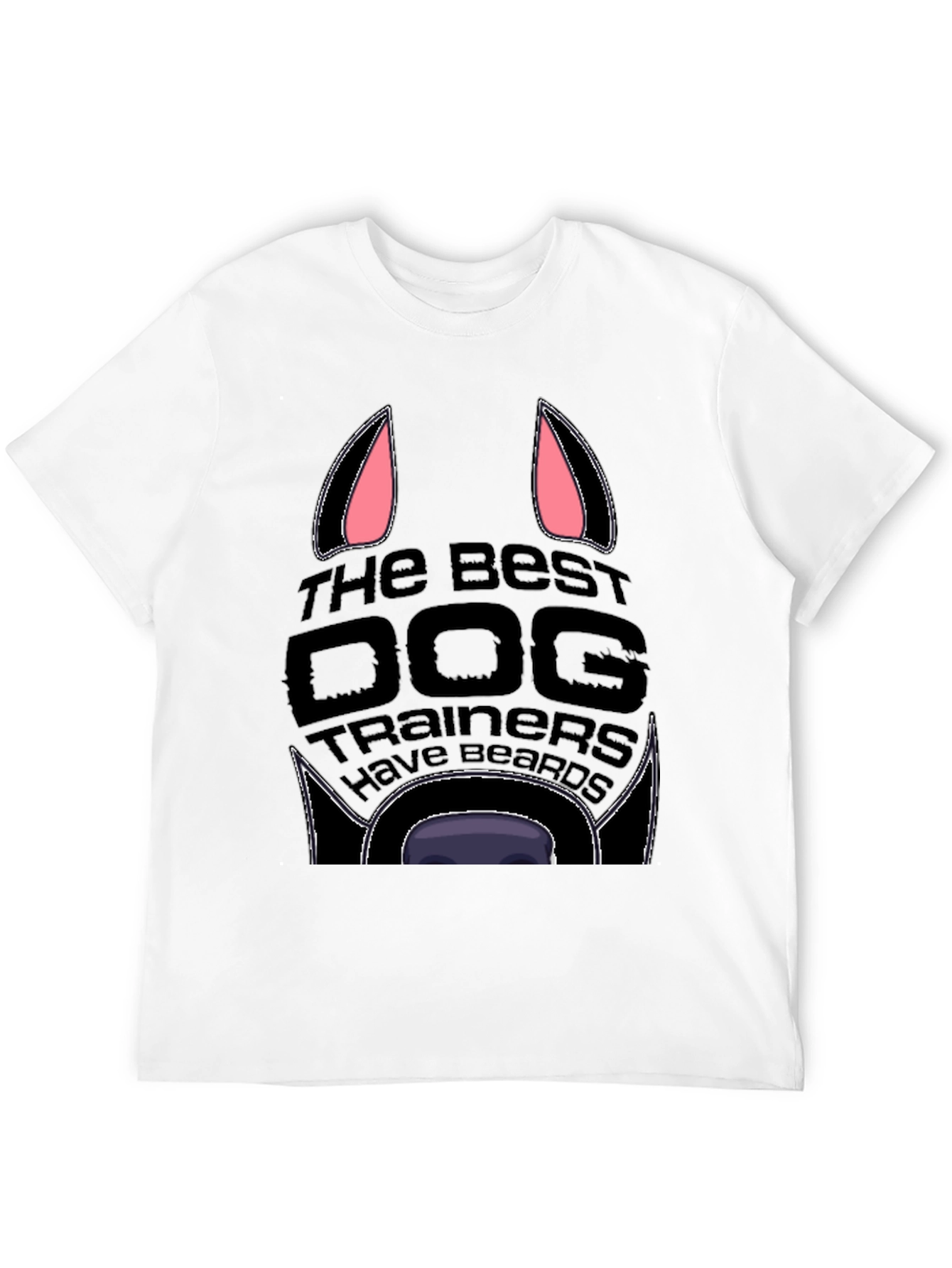 Dog Trainer Beard T-Shirt - Unique Graphic Tee