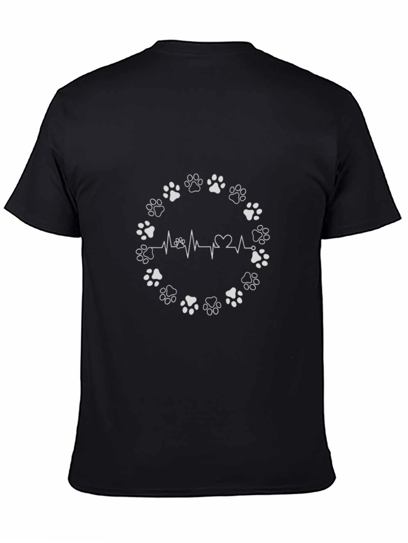 Paw Print Heartbeat T-Shirt