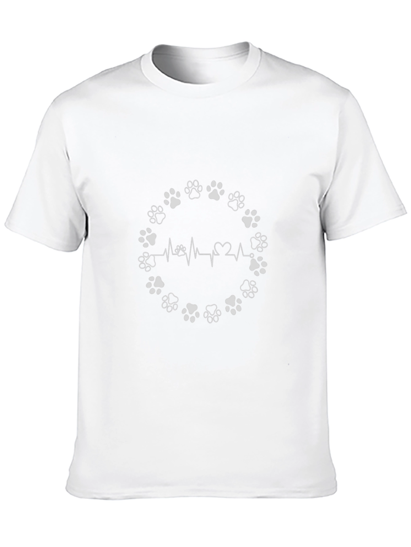 Paw Print Heartbeat T-Shirt