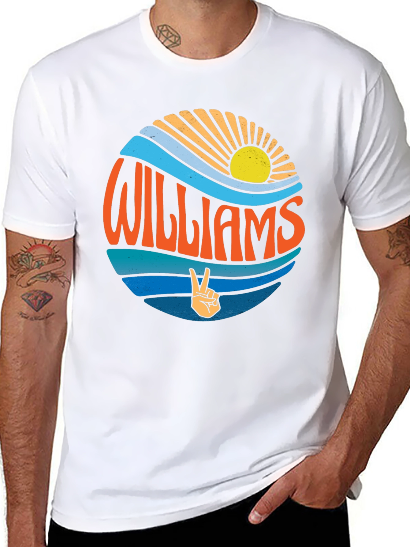Williams Retro Graphic T-Shirt