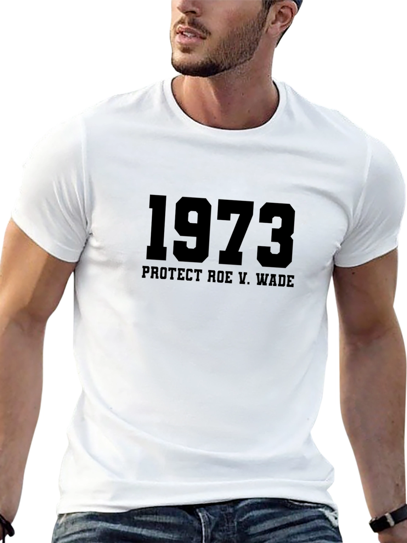1973 Protect Roe V. Wade Black T-Shirt