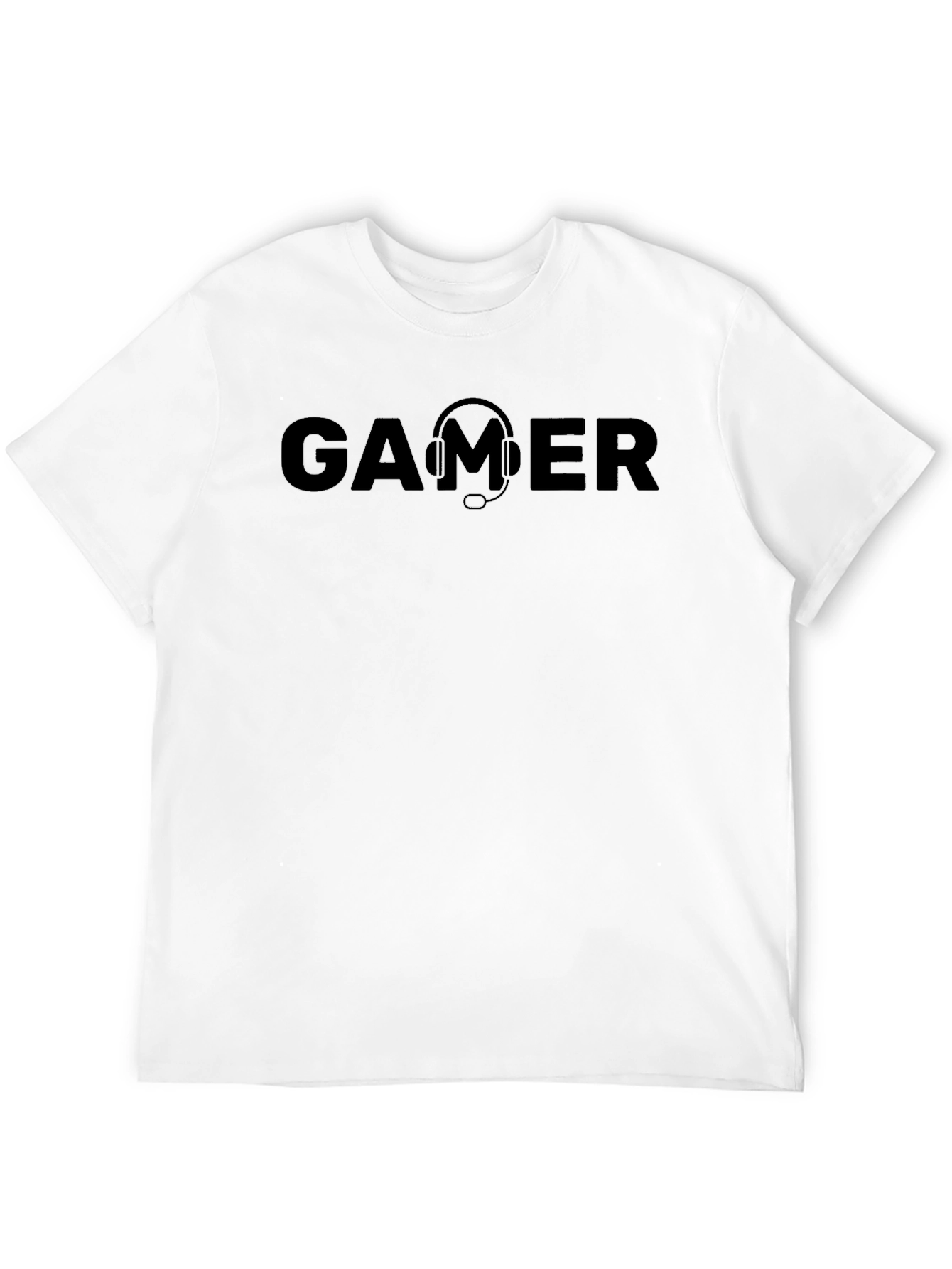 Gamer Headset T-Shirt - Black