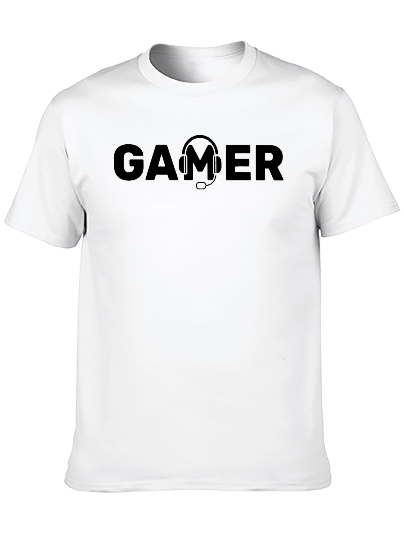 Gamer Headset T-Shirt - Black