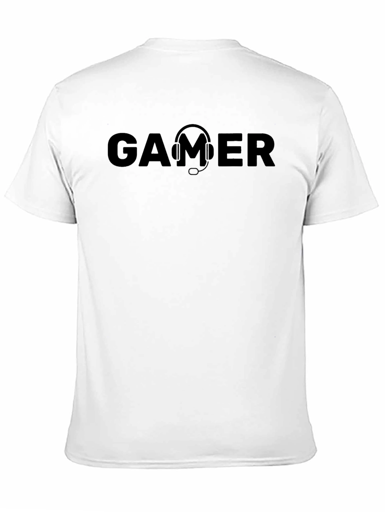 Gamer Headset T-Shirt - Black