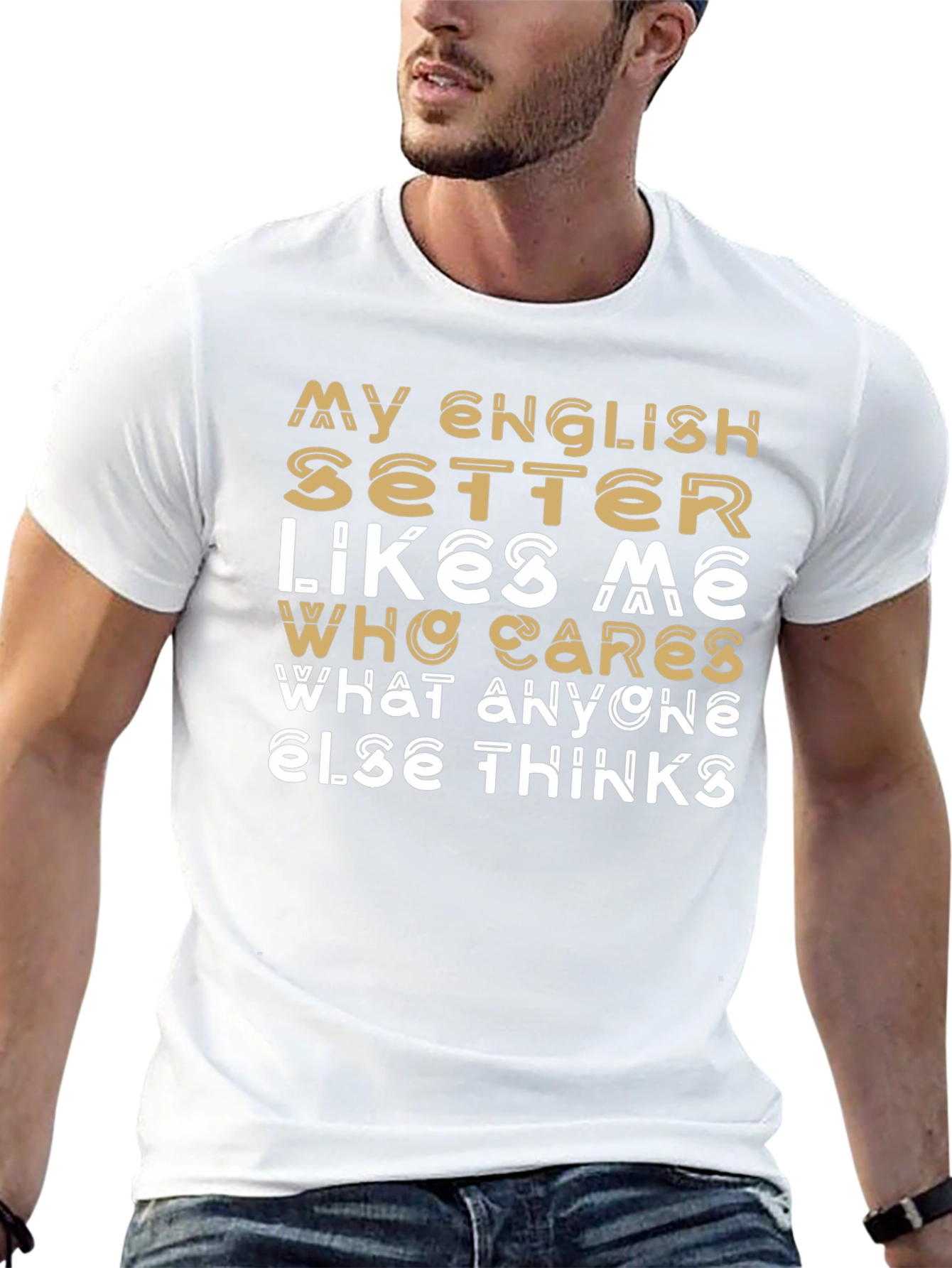 My English Setter Likes Me T-Shirt