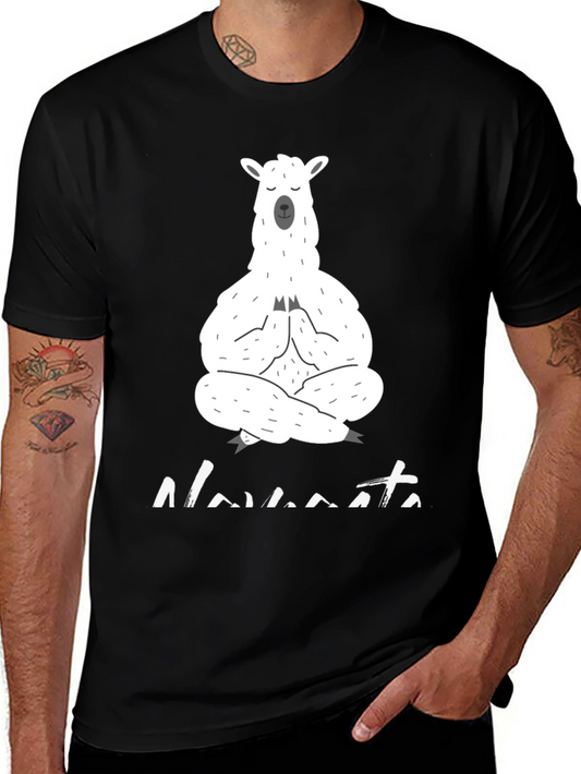 Meditating Llama T-Shirt - Namaste