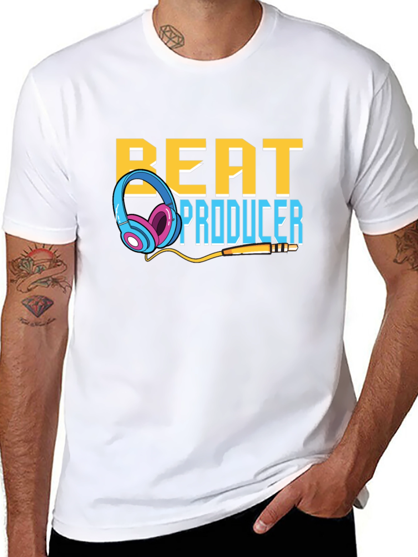 Beat Producer Graphic Tee - Music Lover T-Shirt