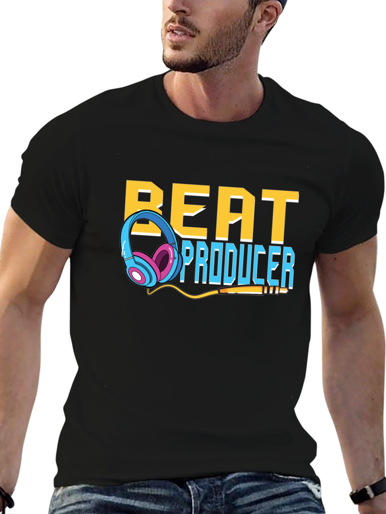 Beat Producer Graphic Tee - Music Lover T-Shirt
