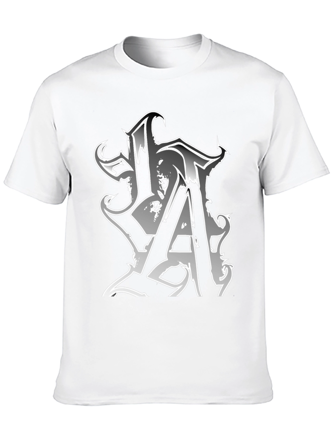 Urban Style Graphic T-Shirt - Black