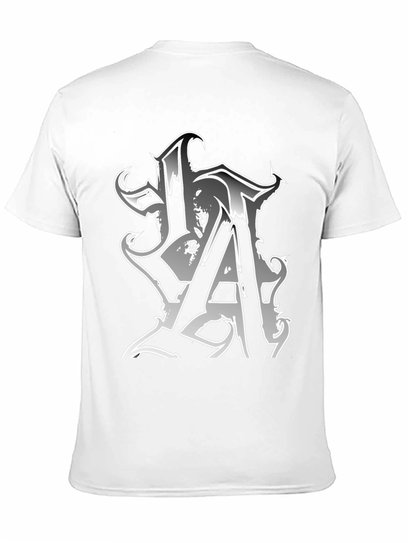 Urban Style Graphic T-Shirt - Black