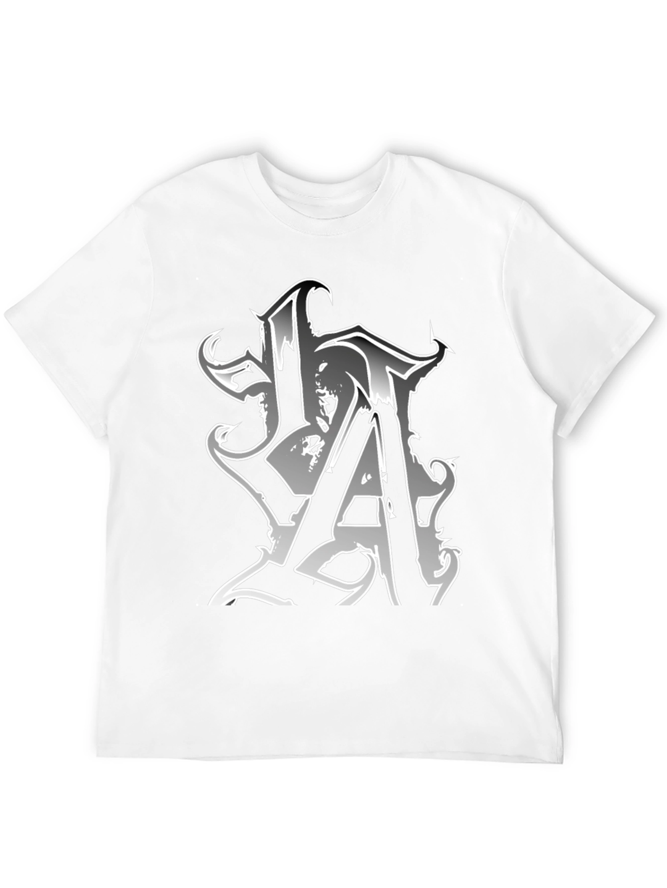 Urban Style Graphic T-Shirt - Black