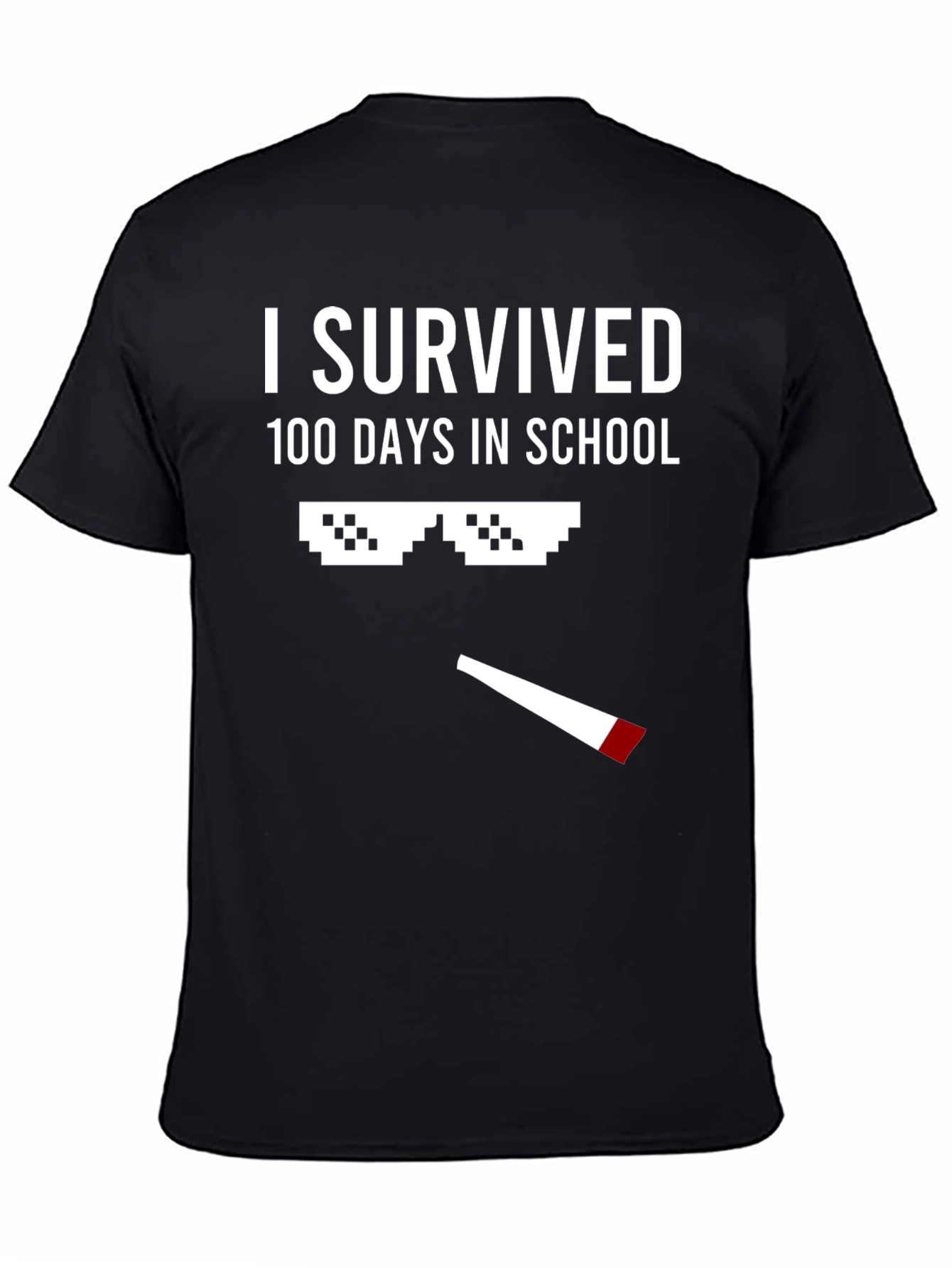 I Survived 100 Days of School T-Shirt