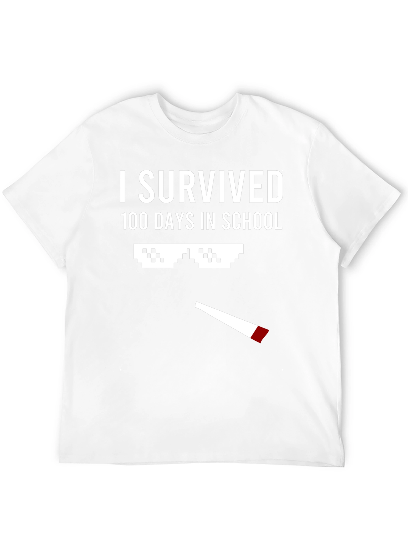 I Survived 100 Days of School T-Shirt
