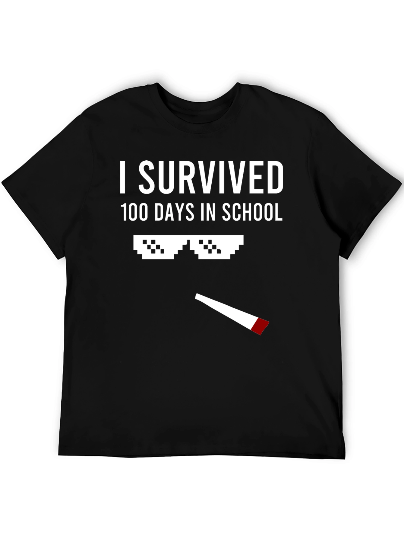 I Survived 100 Days of School T-Shirt