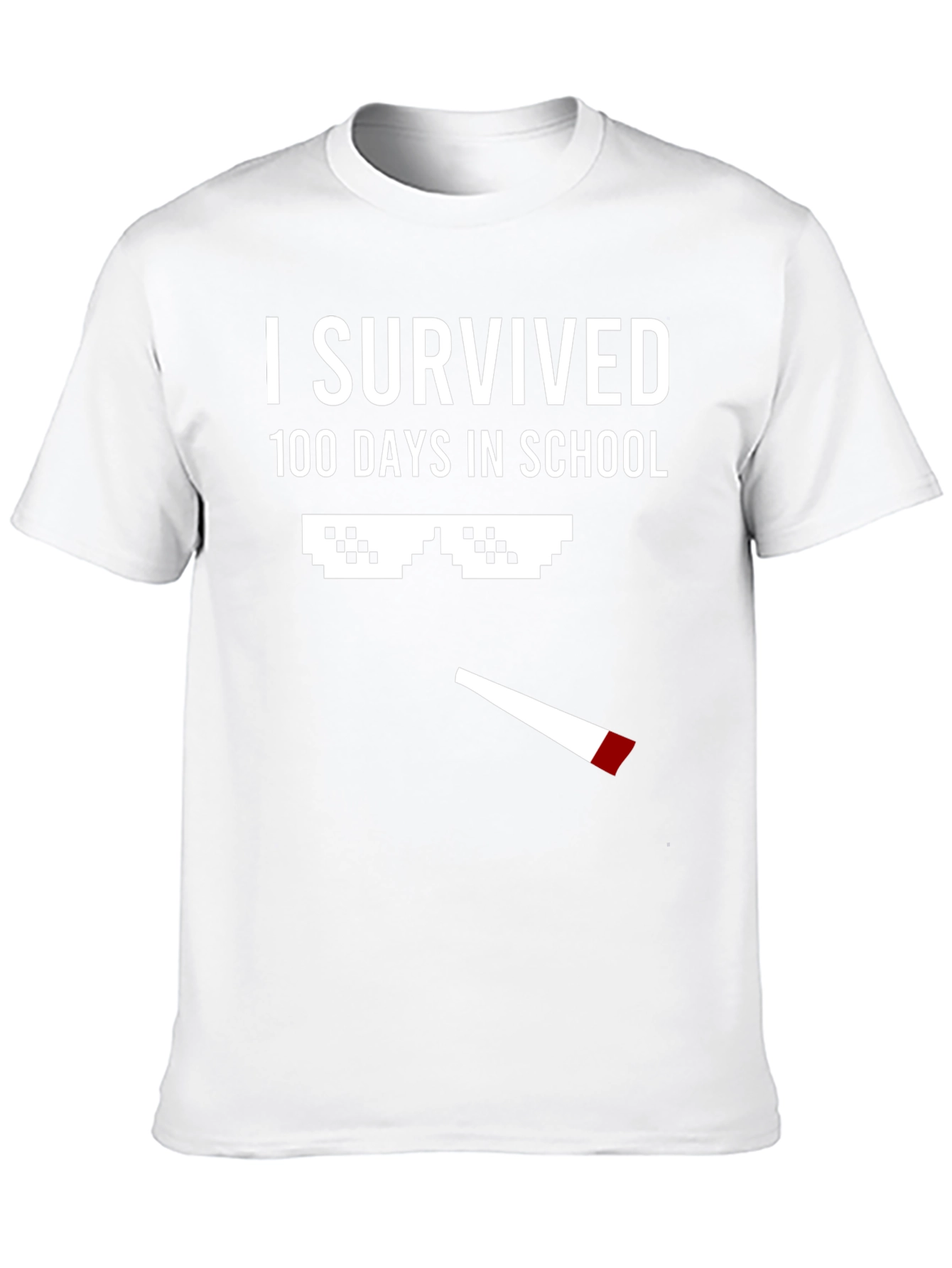 I Survived 100 Days of School T-Shirt