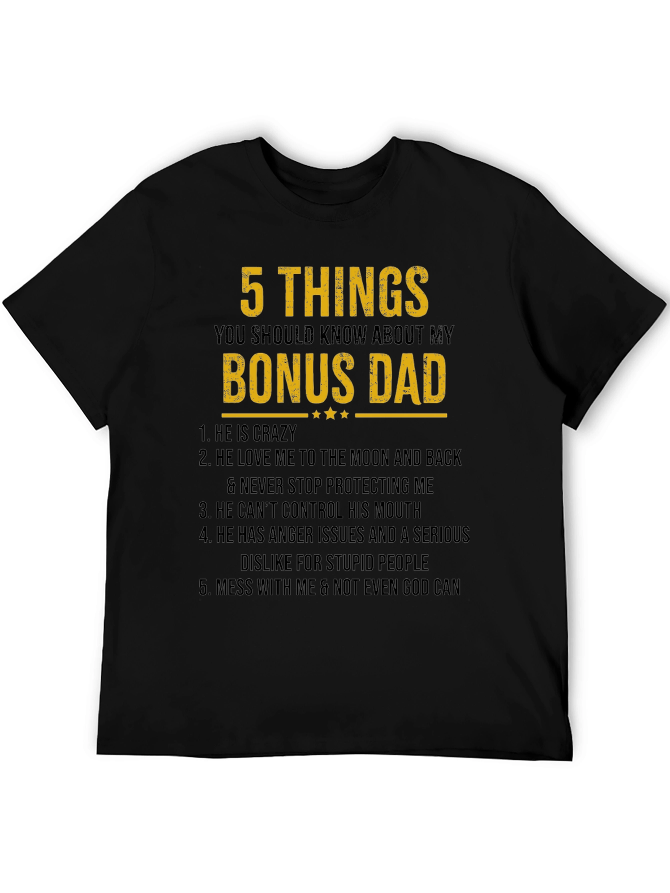 Bonus Dad T-Shirt: 5 Things You Should Know