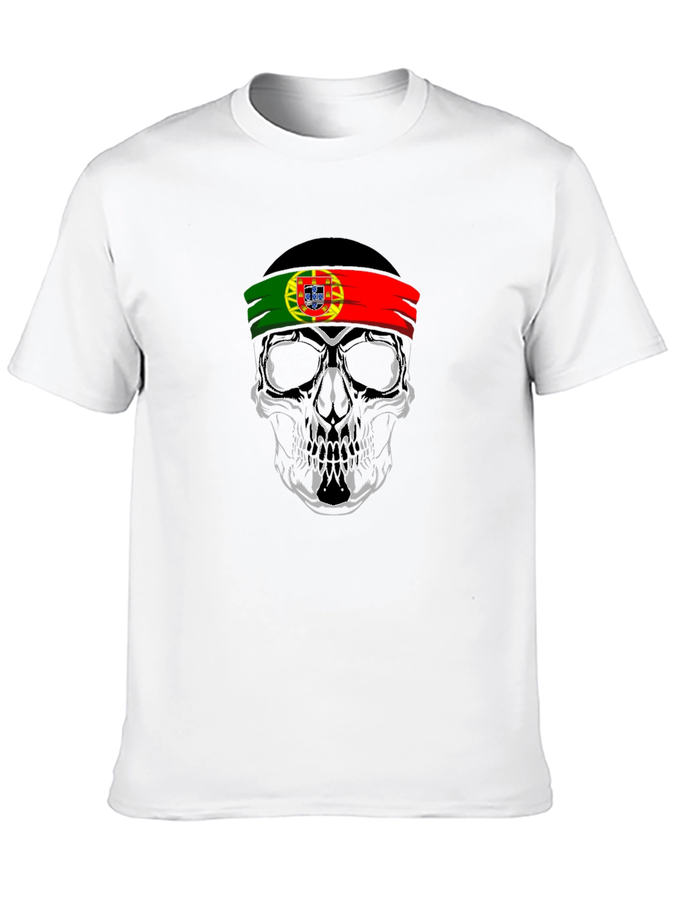 Portugal Skull T-Shirt - Portuguese Pride Tee