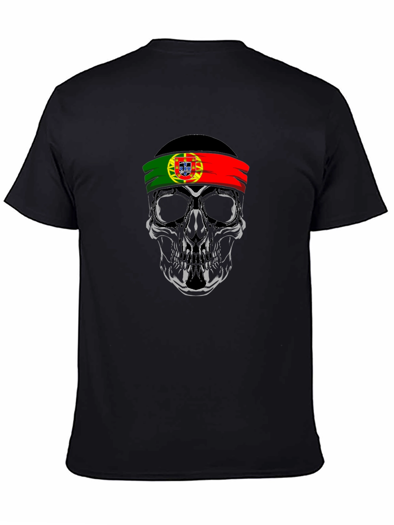 Portugal Skull T-Shirt - Portuguese Pride Tee