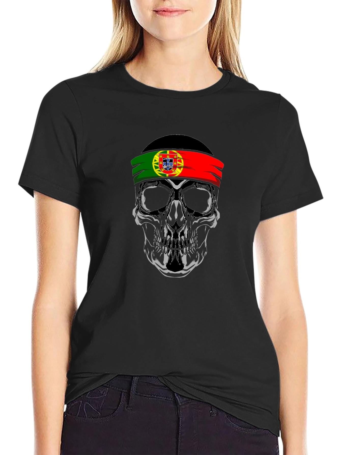 Portugal Skull T-Shirt - Portuguese Pride Tee
