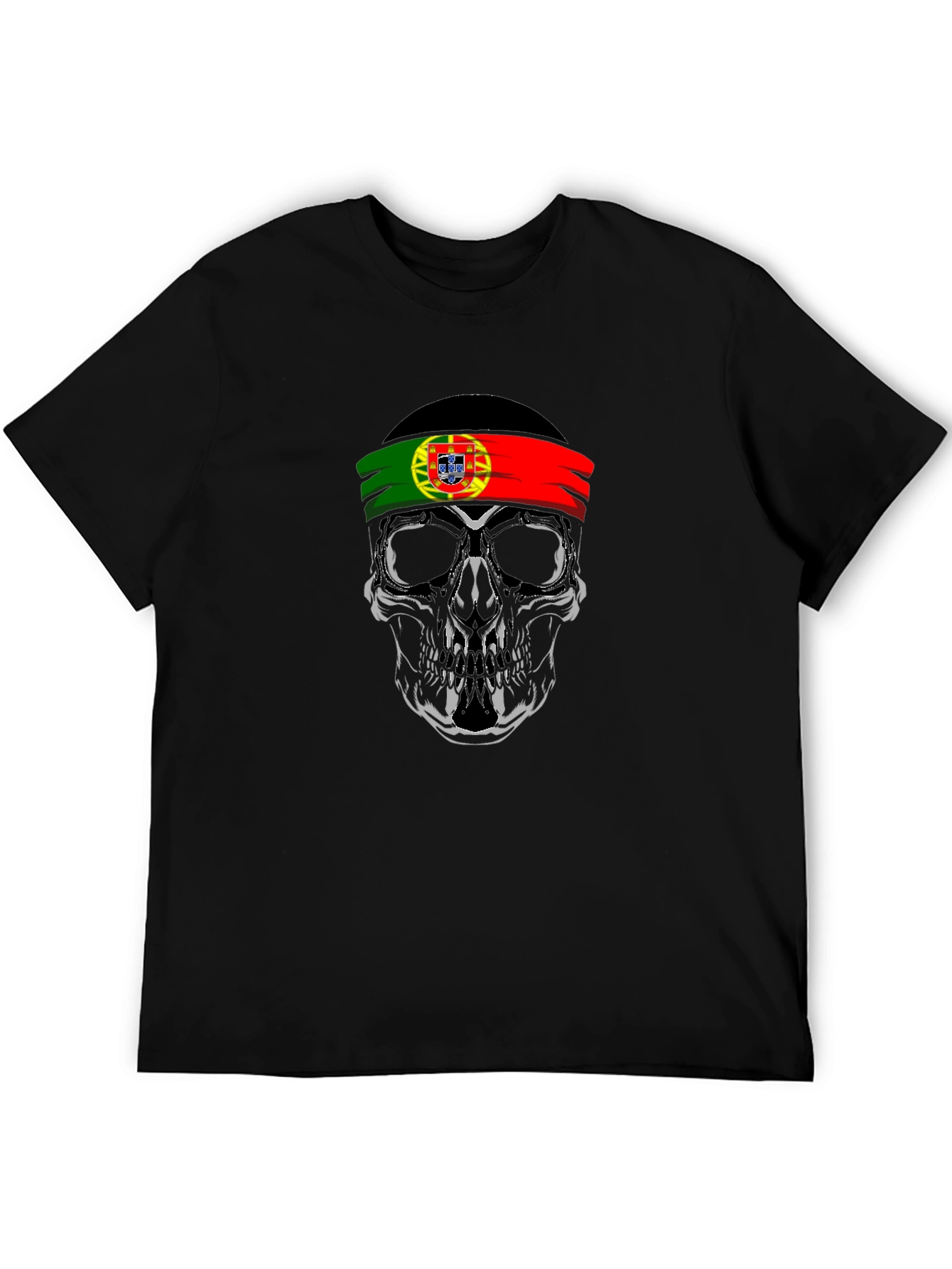 Portugal Skull T-Shirt - Portuguese Pride Tee