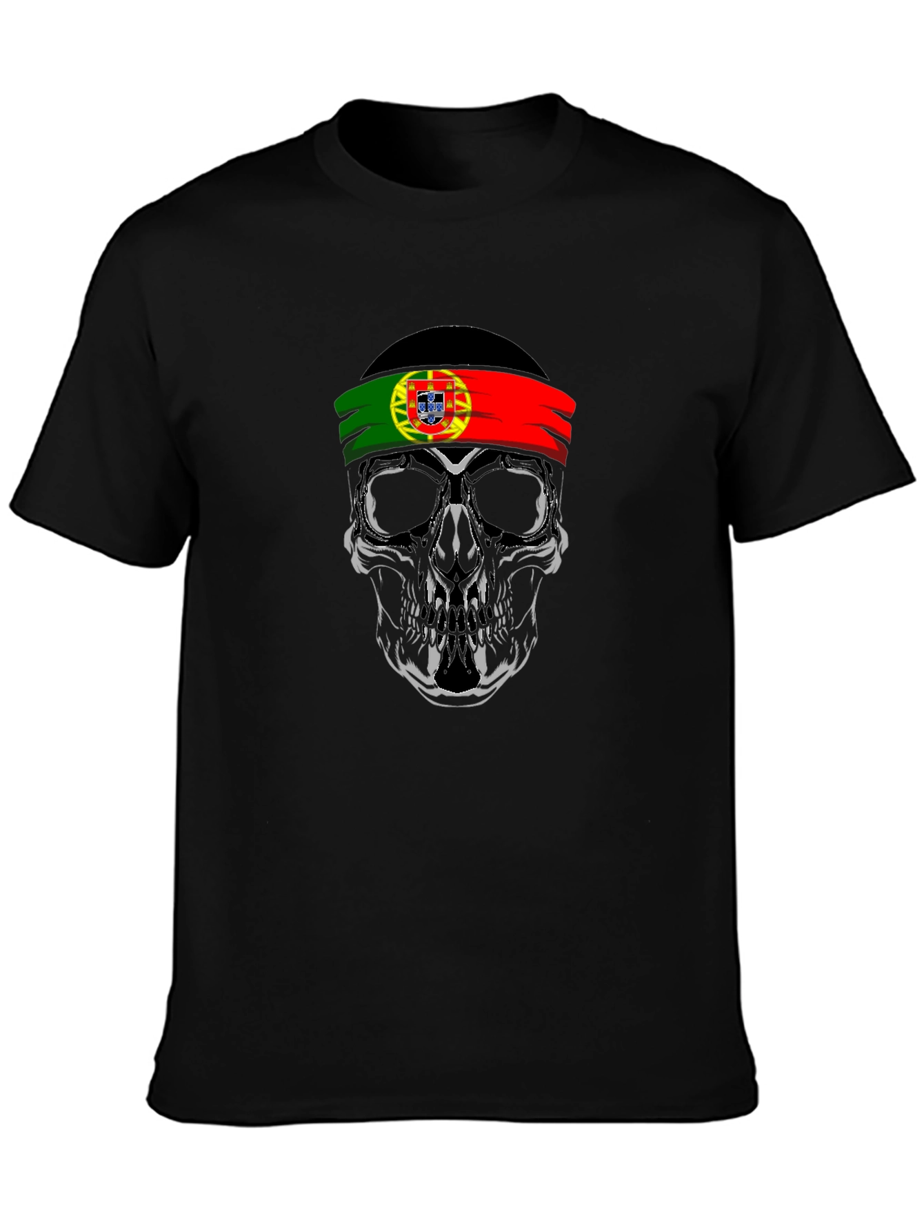Portugal Skull T-Shirt - Portuguese Pride Tee