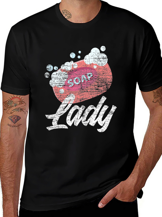 Soap Lady Graphic Tee - Vintage Style