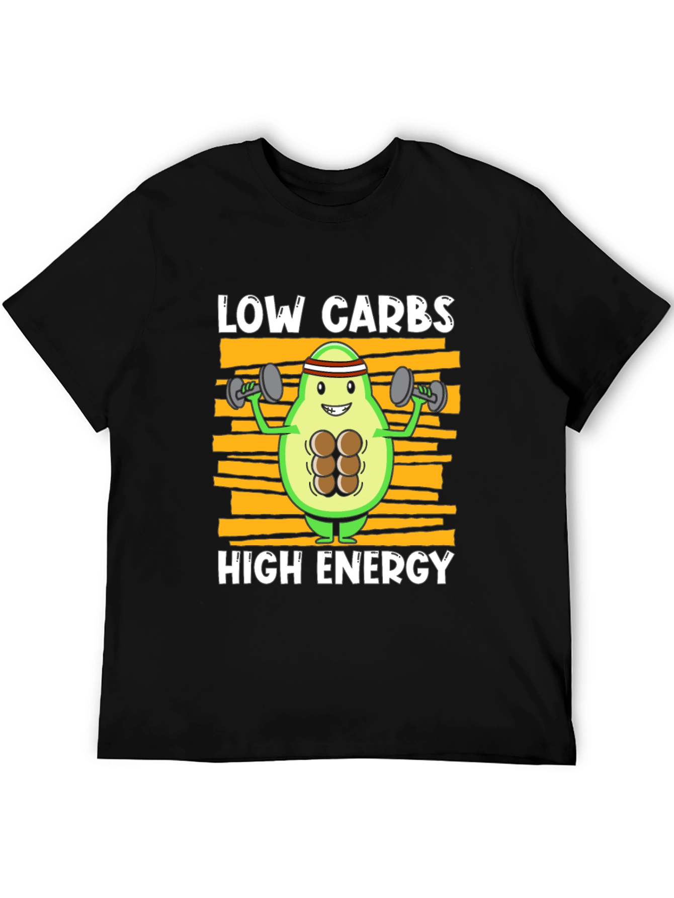 Low Carbs High Energy Avocado T-Shirt