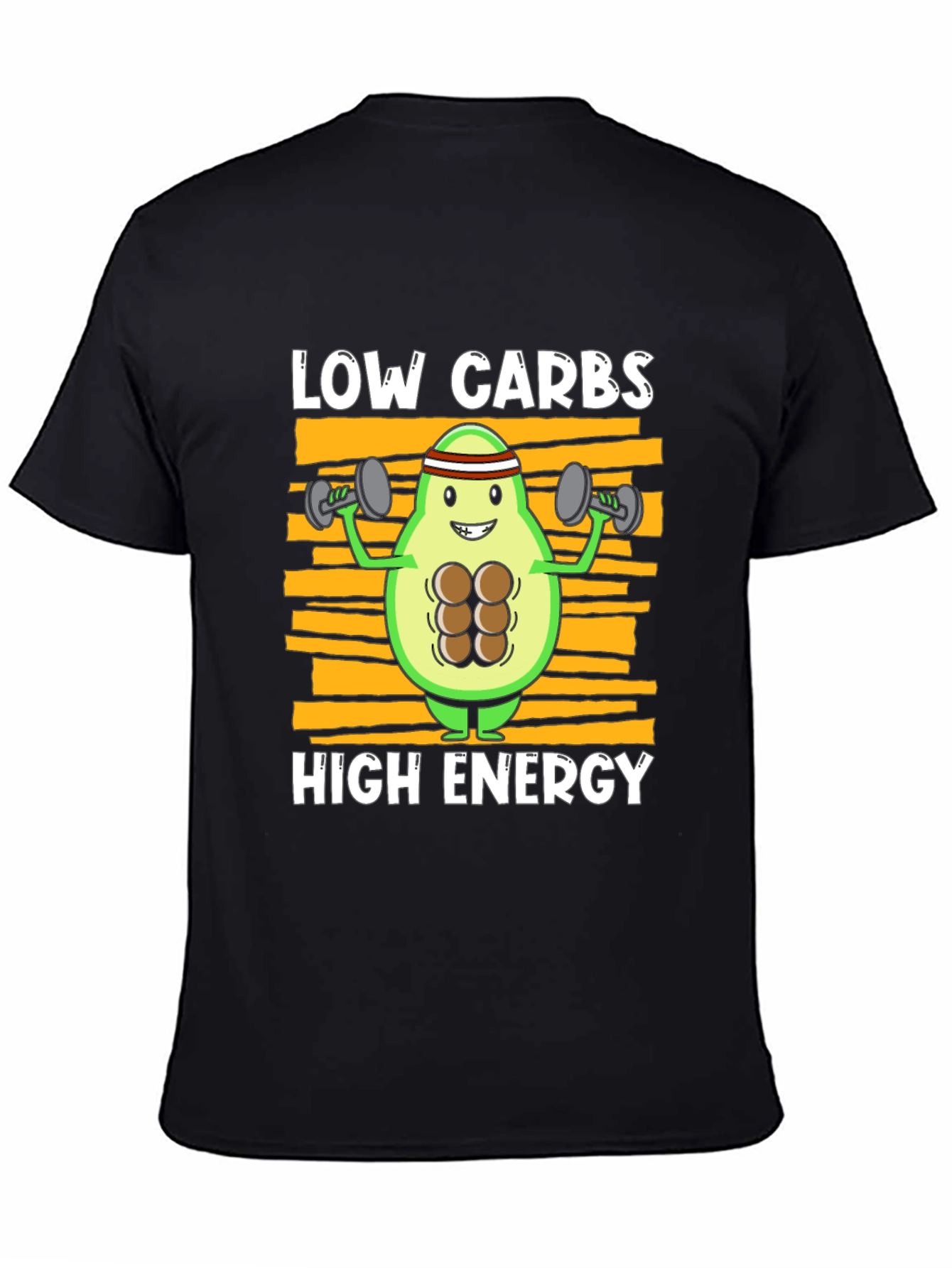 Low Carbs High Energy Avocado T-Shirt