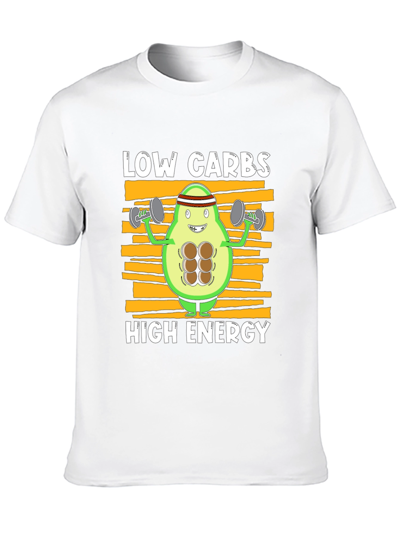 Low Carbs High Energy Avocado T-Shirt