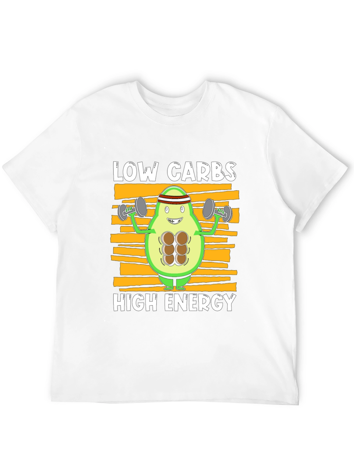 Low Carbs High Energy Avocado T-Shirt