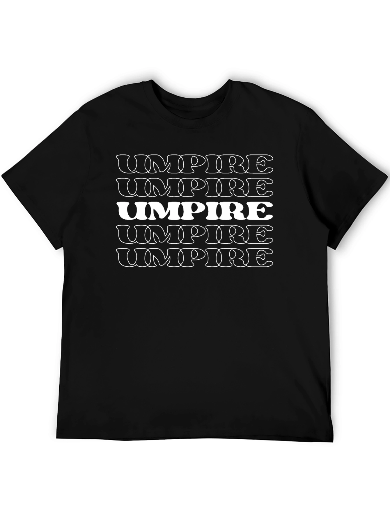 Umpire Graphic Tee - Baseball Referee Shirt