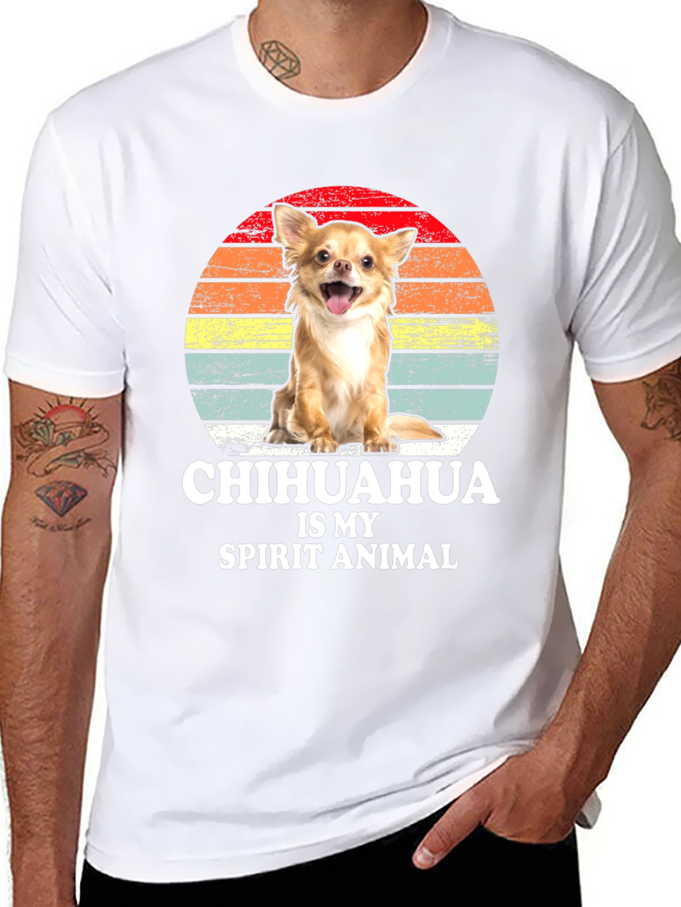 Chihuahua Spirit Animal Graphic Tee