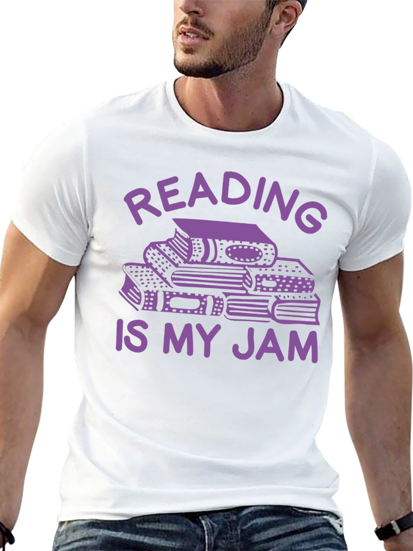 Reading is My Jam T-Shirt - Book Lover Tee