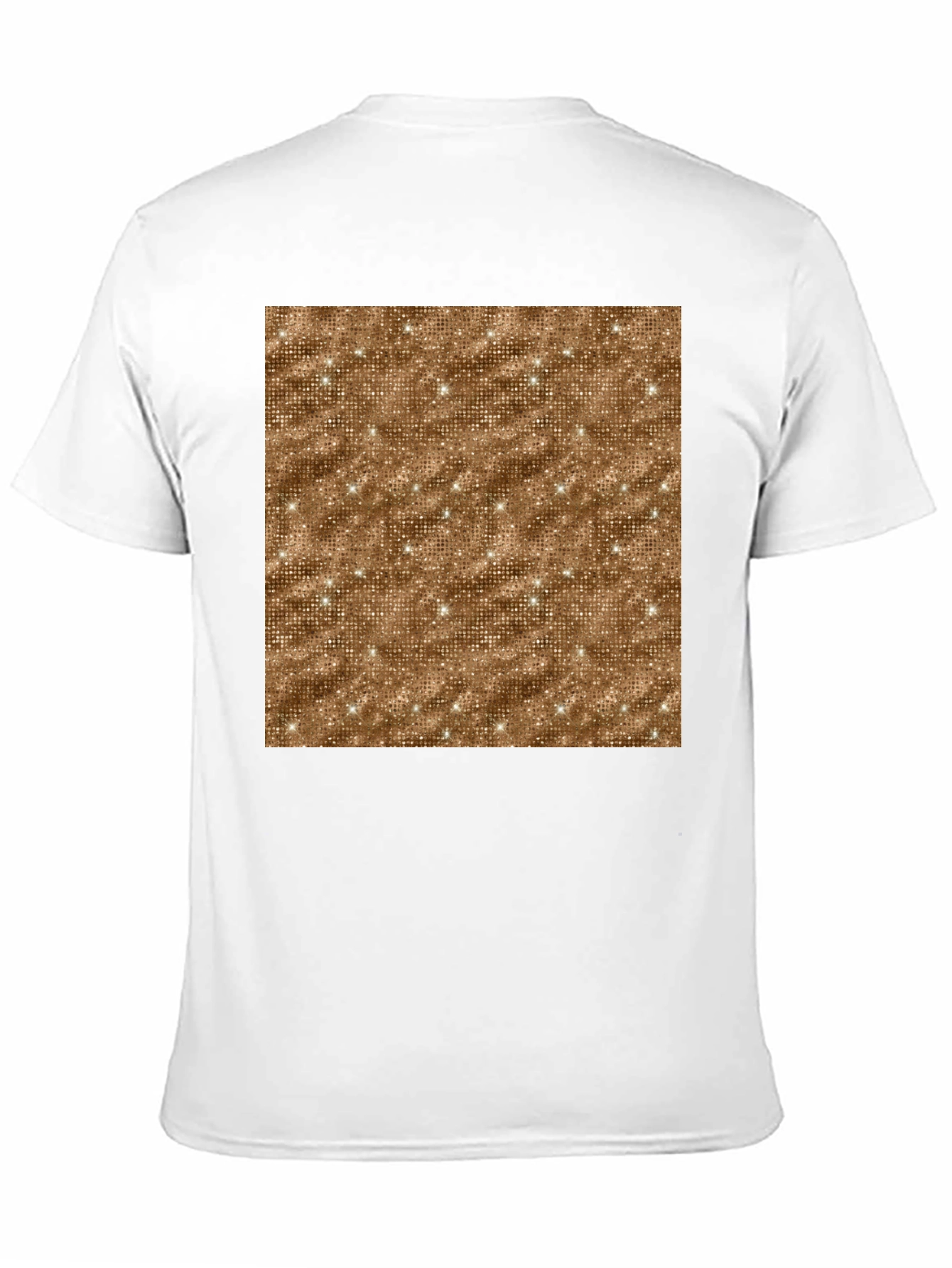 Sparkle Pattern Graphic Tee - Modern Style