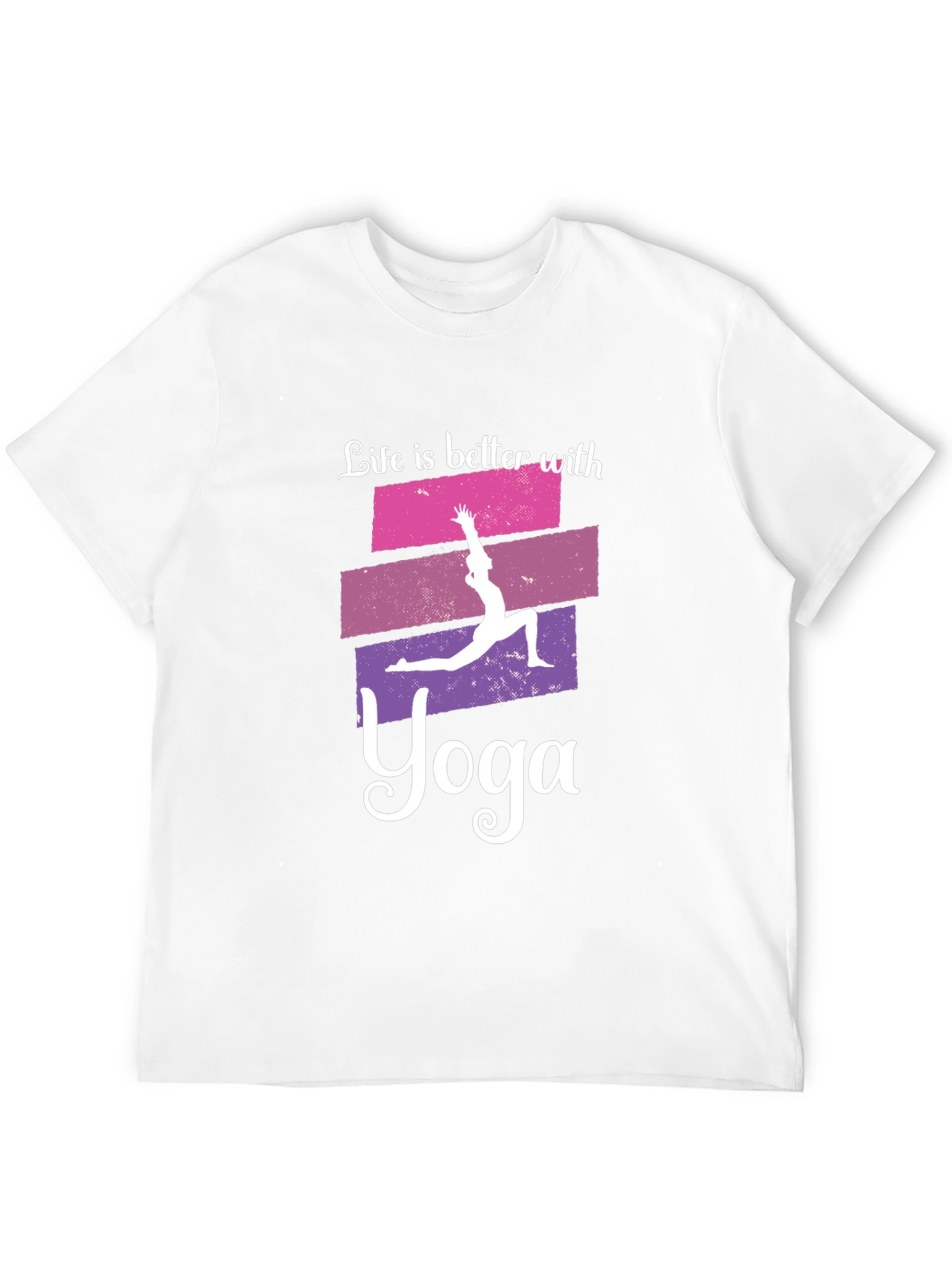 Life is Better with Yoga Graphic T-Shirt