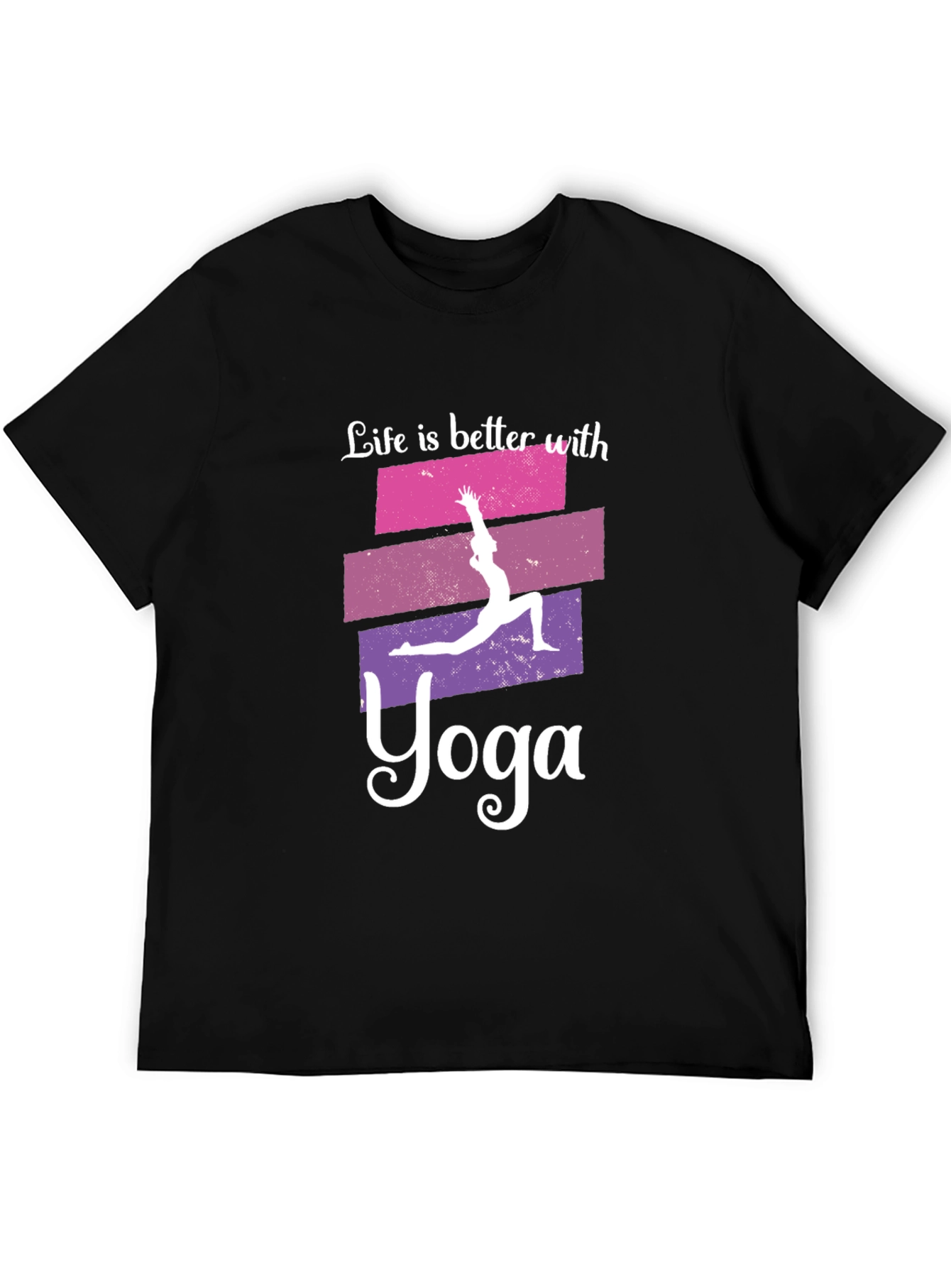 Life is Better with Yoga Graphic T-Shirt