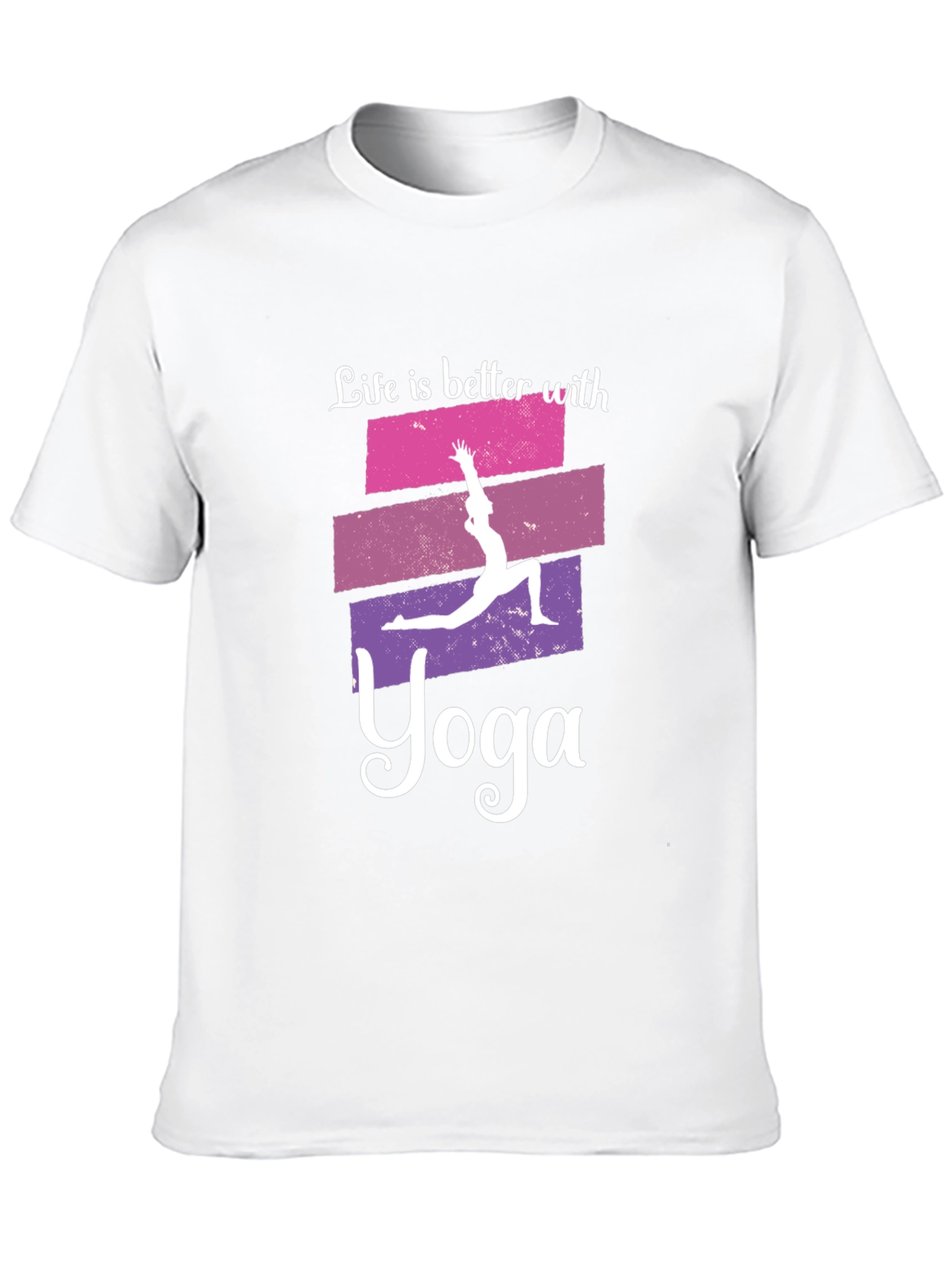 Life is Better with Yoga Graphic T-Shirt