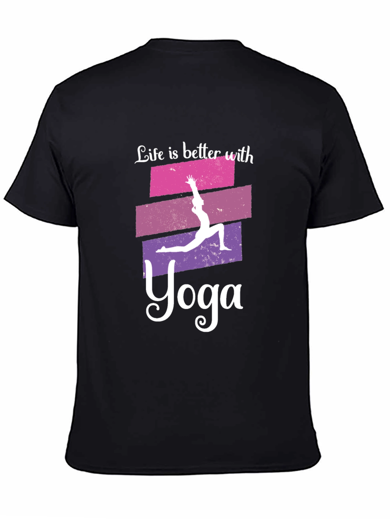 Life is Better with Yoga Graphic T-Shirt