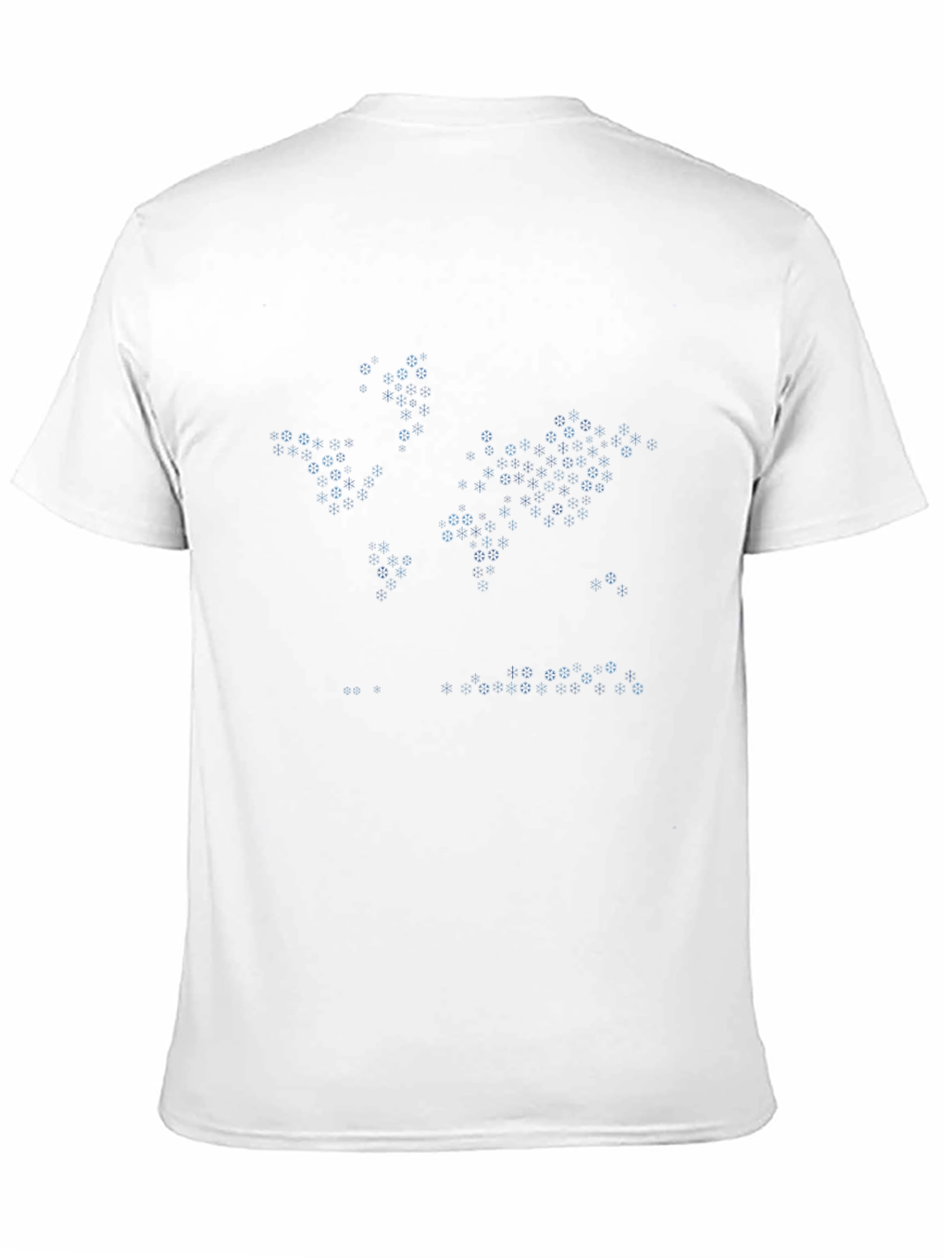 Hex World Map Black Graphic Tee
