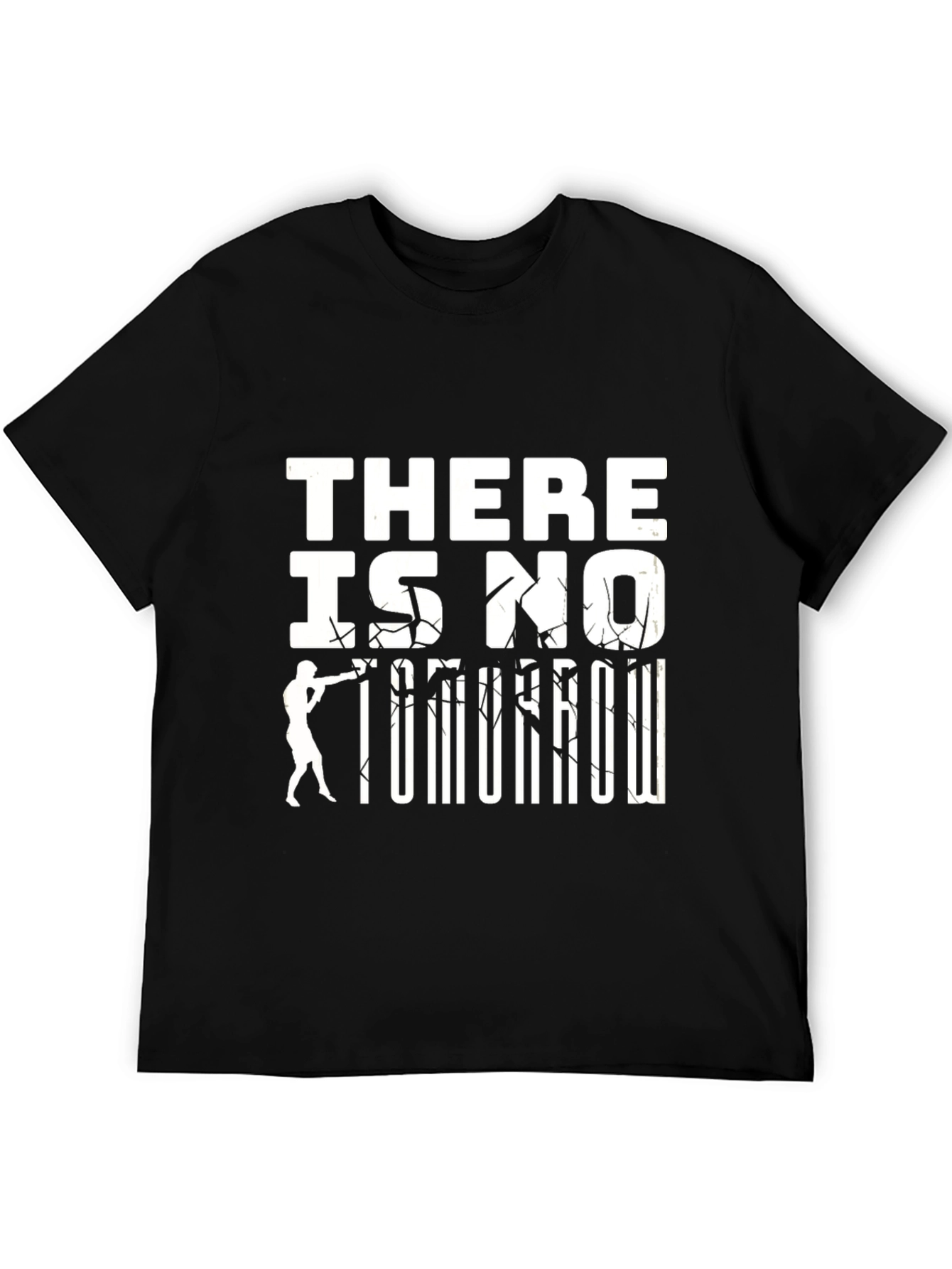 There Is No Tomorrow Graphic Tee - Black