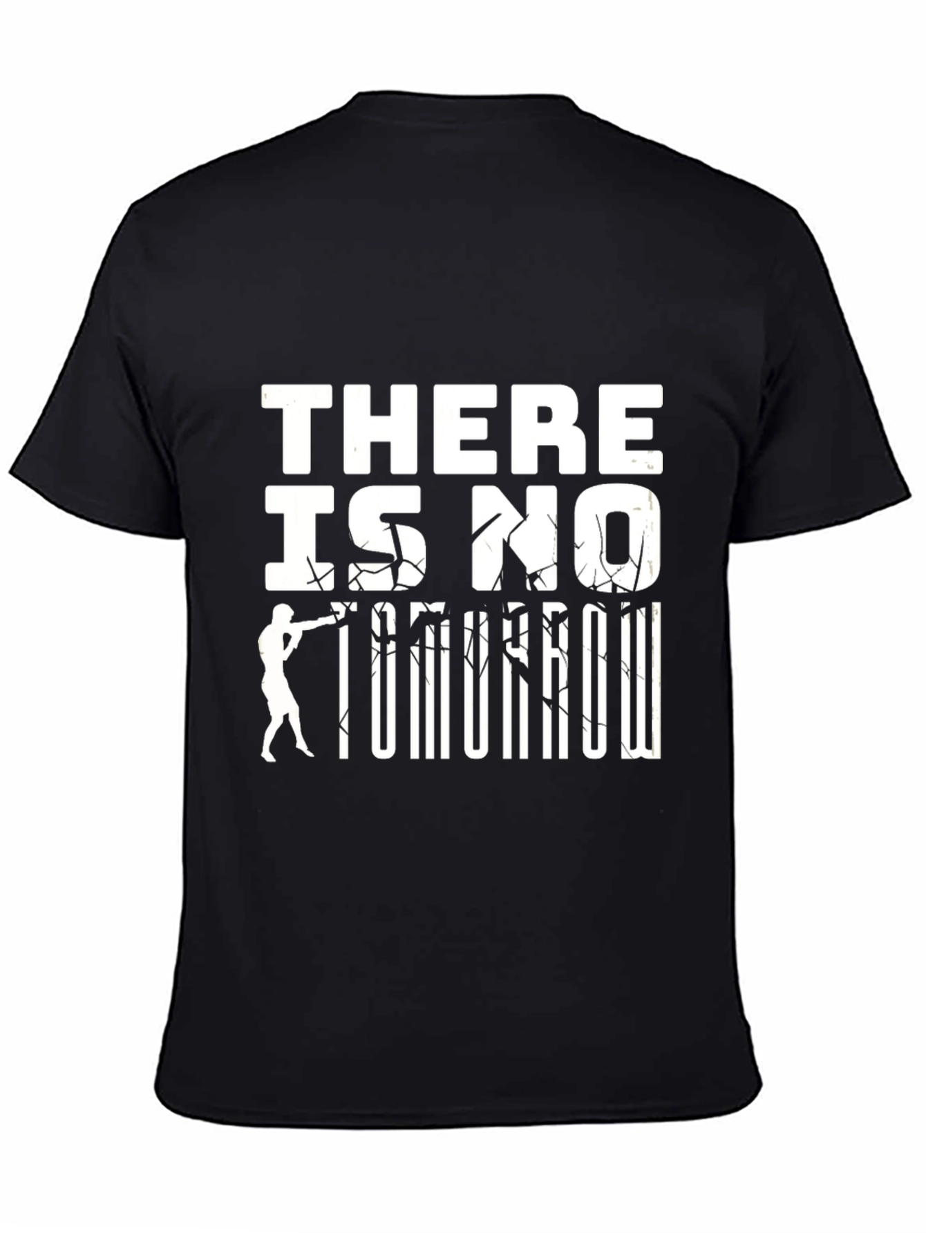 There Is No Tomorrow Graphic Tee - Black