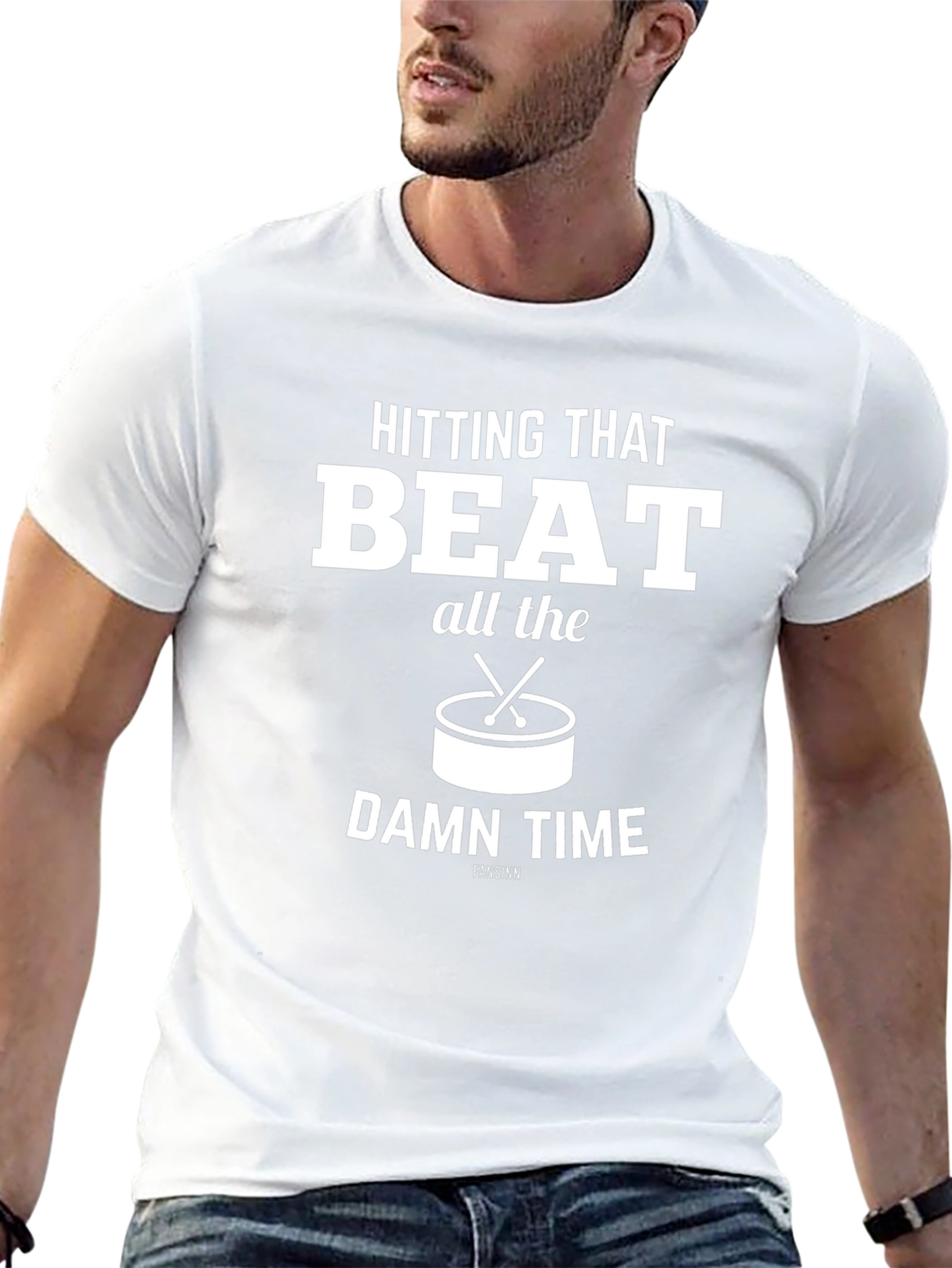 Hitting That Beat Drummer T-Shirt