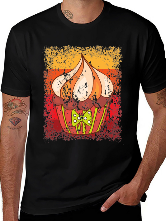 Retro Cupcake T-Shirt - Sweet Treat Tee
