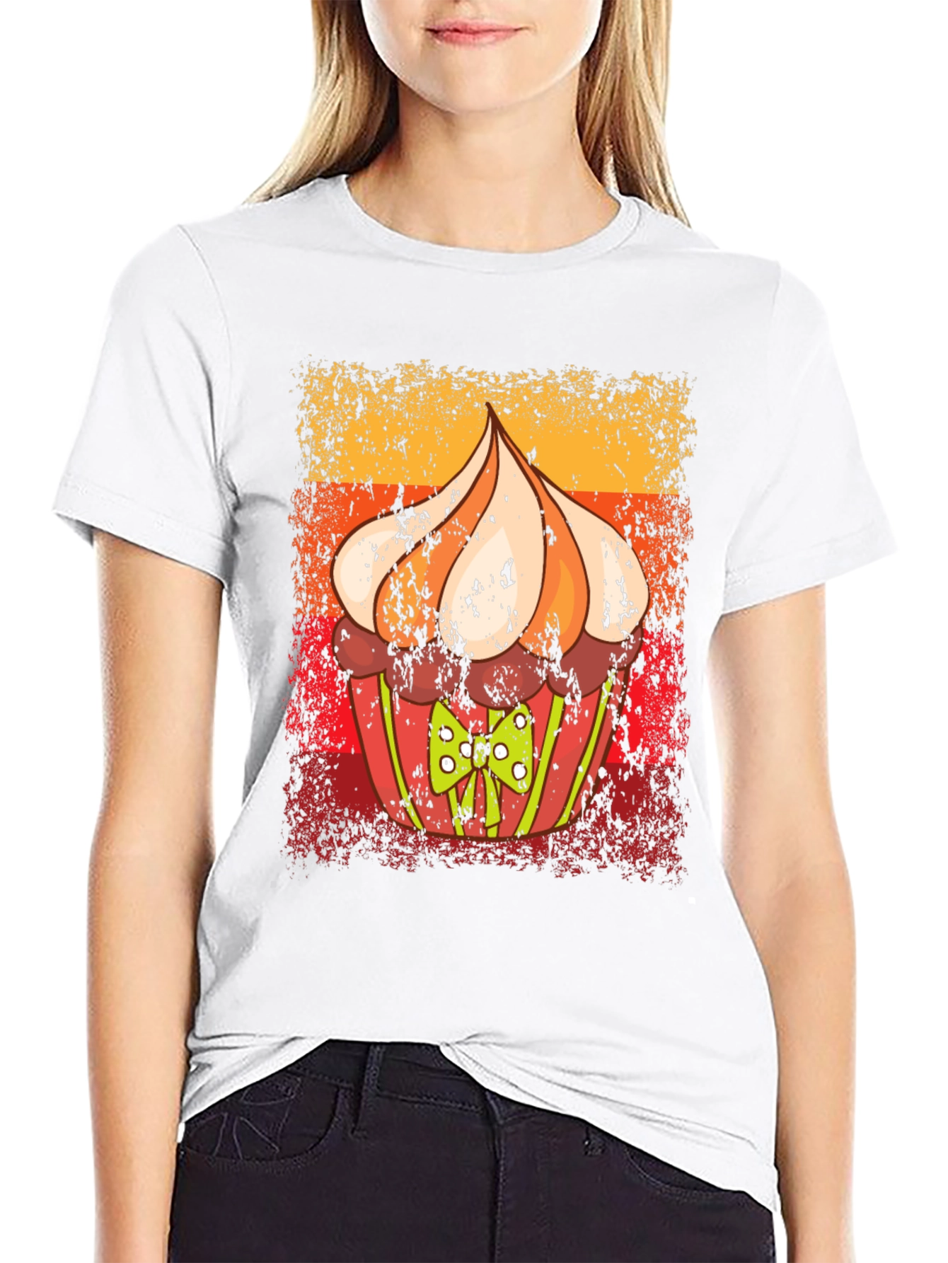 Retro Cupcake T-Shirt - Sweet Treat Tee