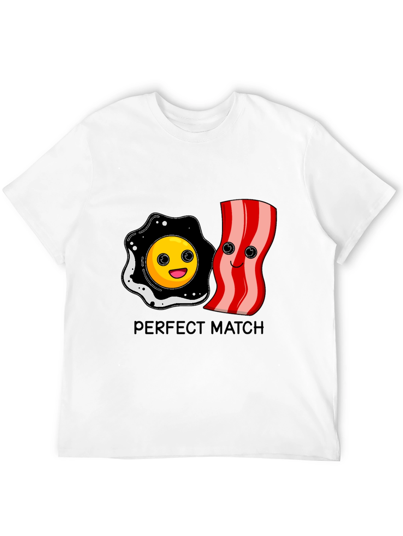 Perfect Match: Bacon and Eggs Graphic Tee