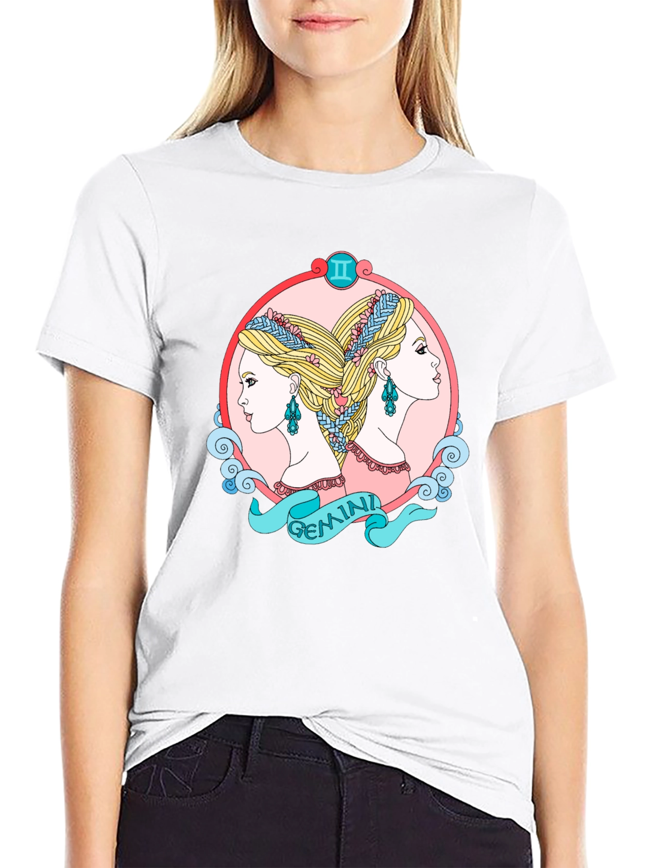 Gemini Zodiac T-Shirt Astrology Sign Tee